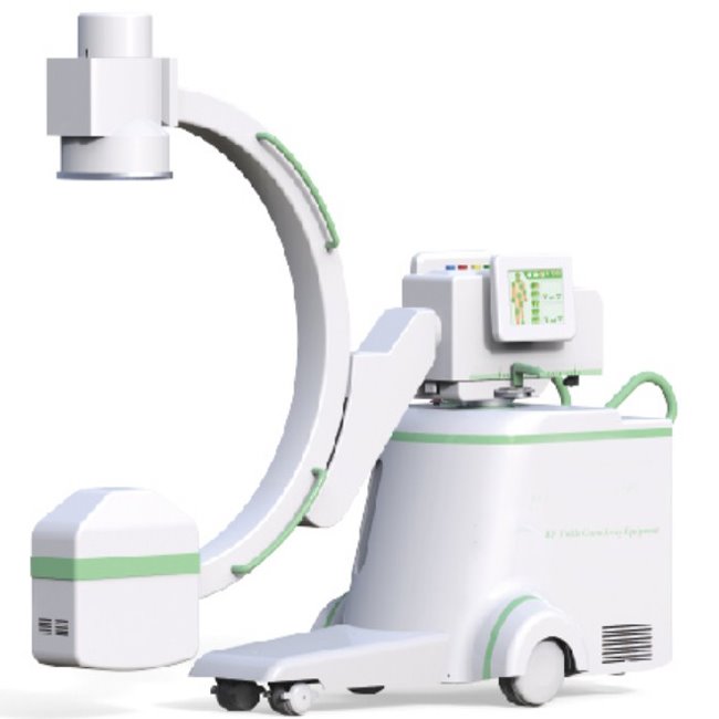 High Frequency Mobile X Ray System C-Arm (3.5KW, 63mA)