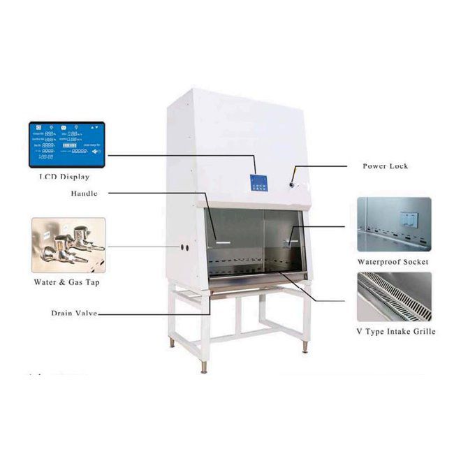 Biobase Table Top Class II A2 Biosafety Cabinet Biological Safety Cabinet