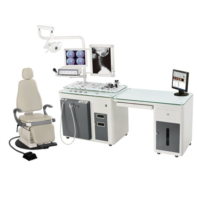 Classic Ent Examination Workstation Unit with Ent Doctor Chair