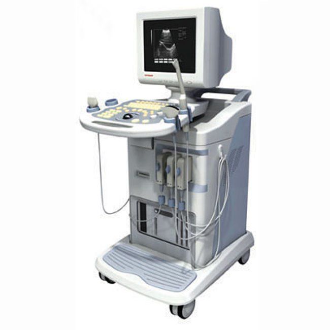 医疗设备，便携式数字彩色多普勒超声扫描仪