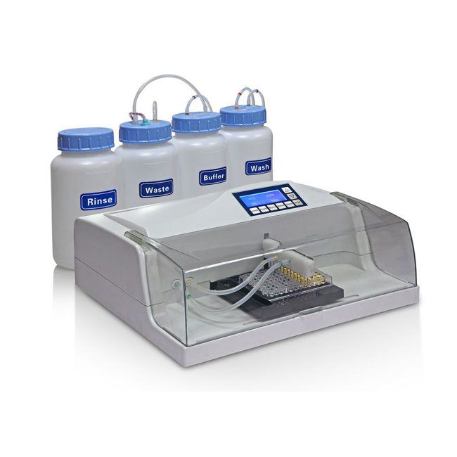 用于医院和实验室的5英寸液晶屏Elisa酶标板清洗机